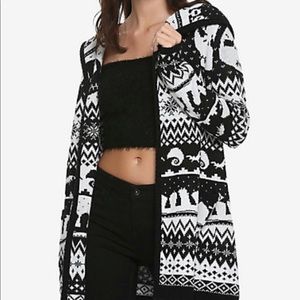 NWT Nightmare Before Christmas Fair Isle Cardigan